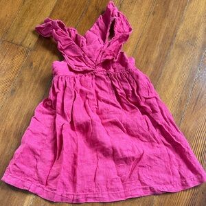 Zara Pink Ruffled Dress